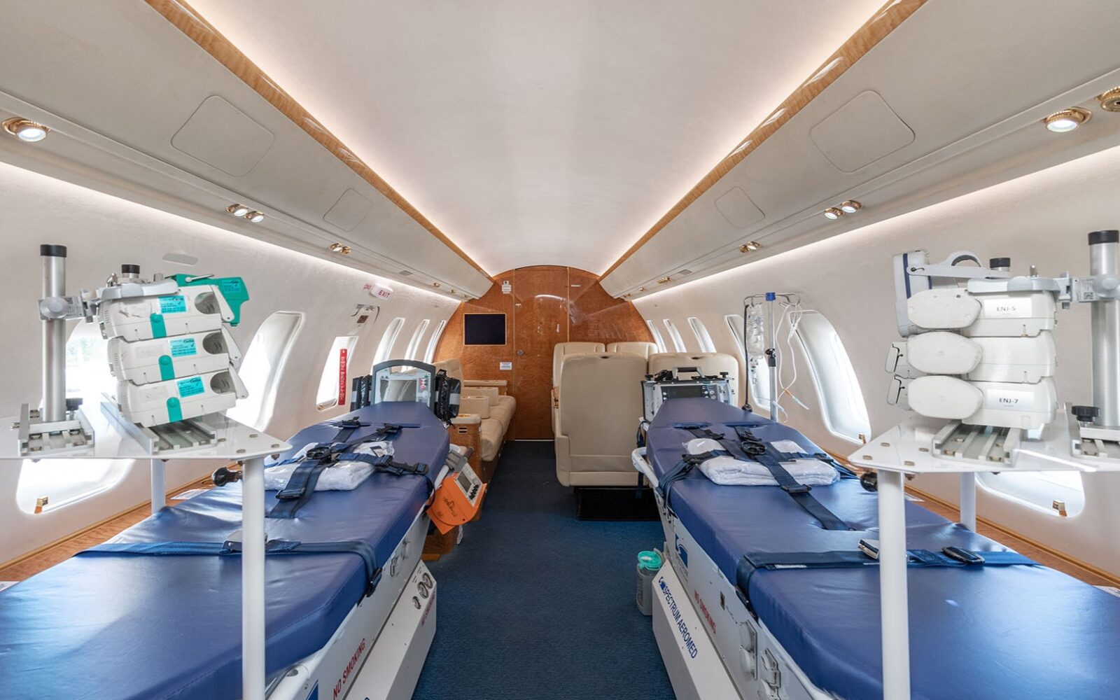 Spectrum delivers air ambulance interior to Redstar Aviation