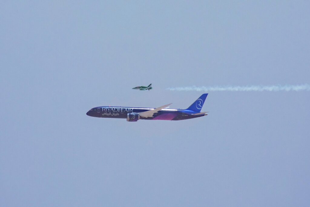 Riyadh Air fighter jet