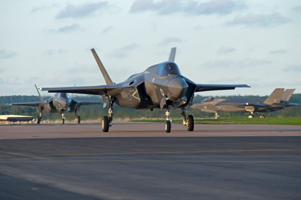 Royal Air Force Lockheed Martin F-35B fighters