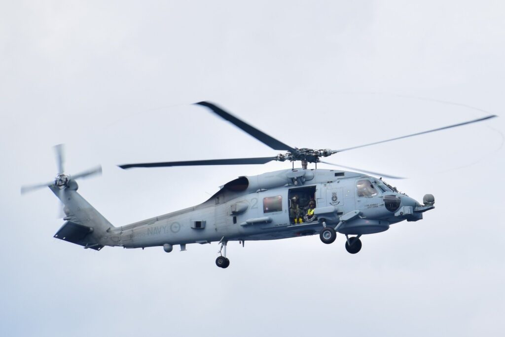 Royal Australian Navy MH-60R Seahawk helicopter