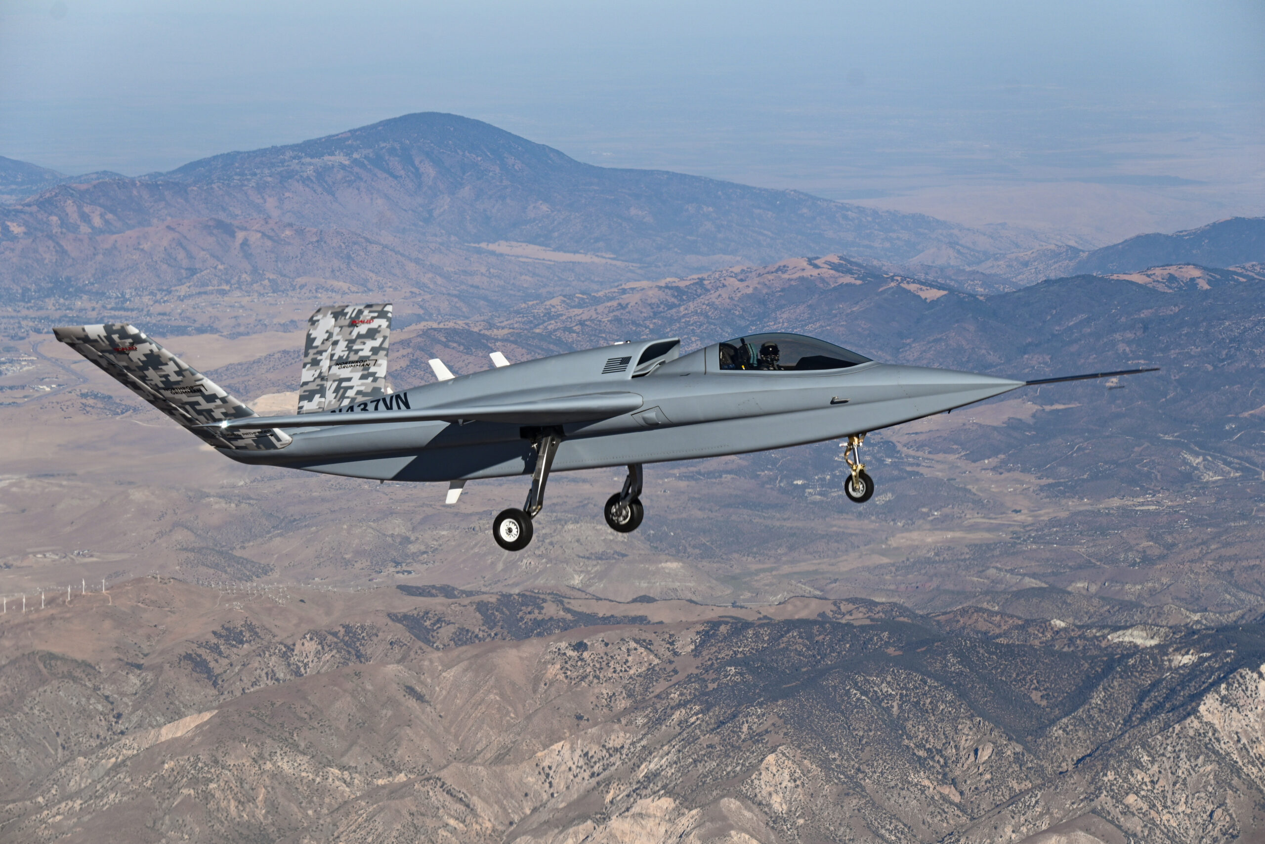 Scaled Composites Model 437 Vanguard completes maiden flight