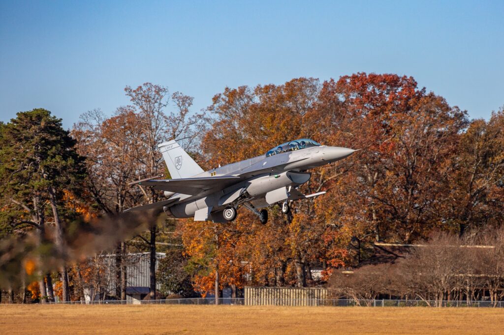 Slovakian Lockheed Martin F-16 fighter