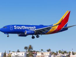 a Southwest Airlines Boeing 737 narrowly avoided a helicopter while landing at Burbank Bob Hope Airport BUR