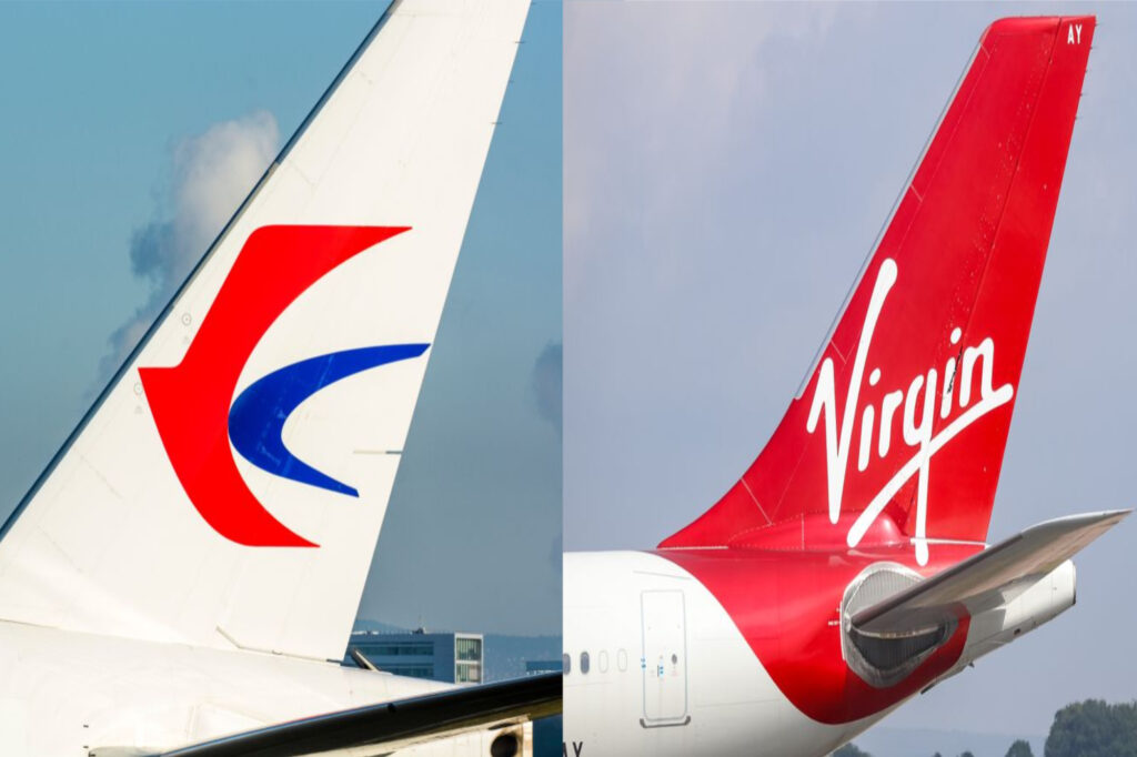 Virgin Atlantic China eastern codeshare