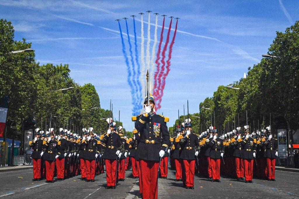 The Bastille Day parade