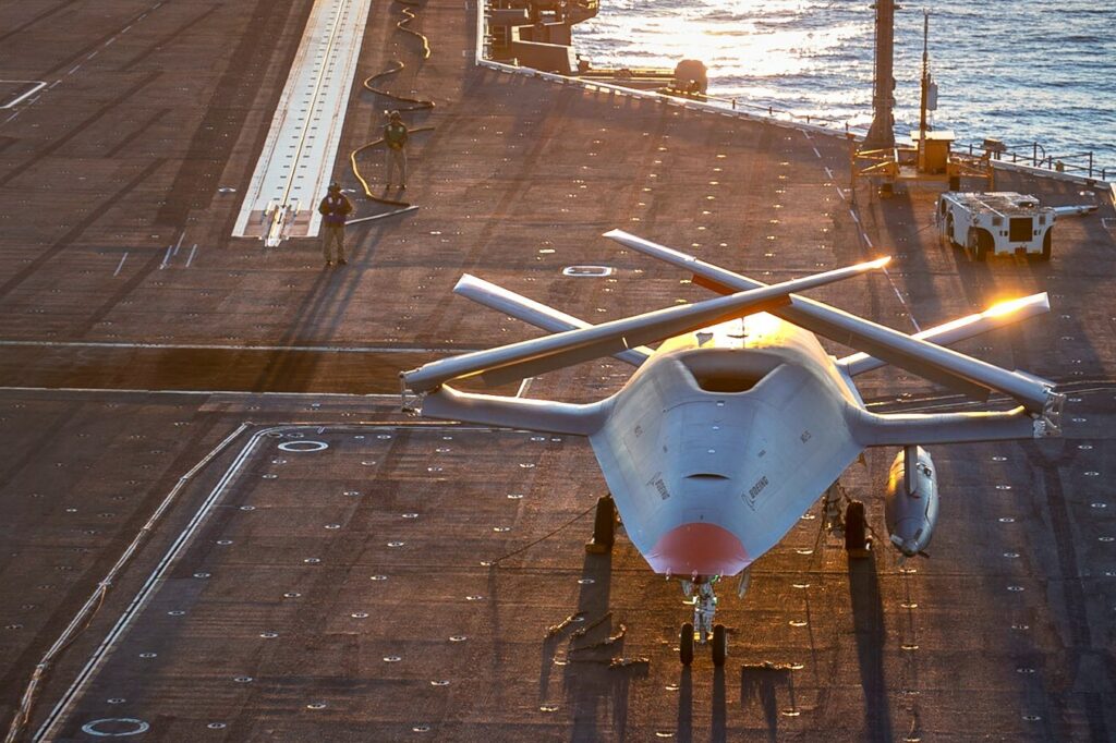 US Navy Boeing MQ-25 unmanned aerial refueling system