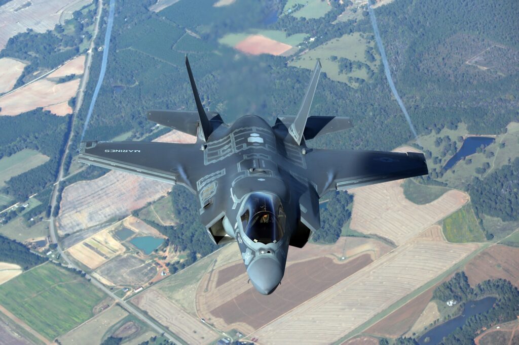 USMC F-35B fighter jet