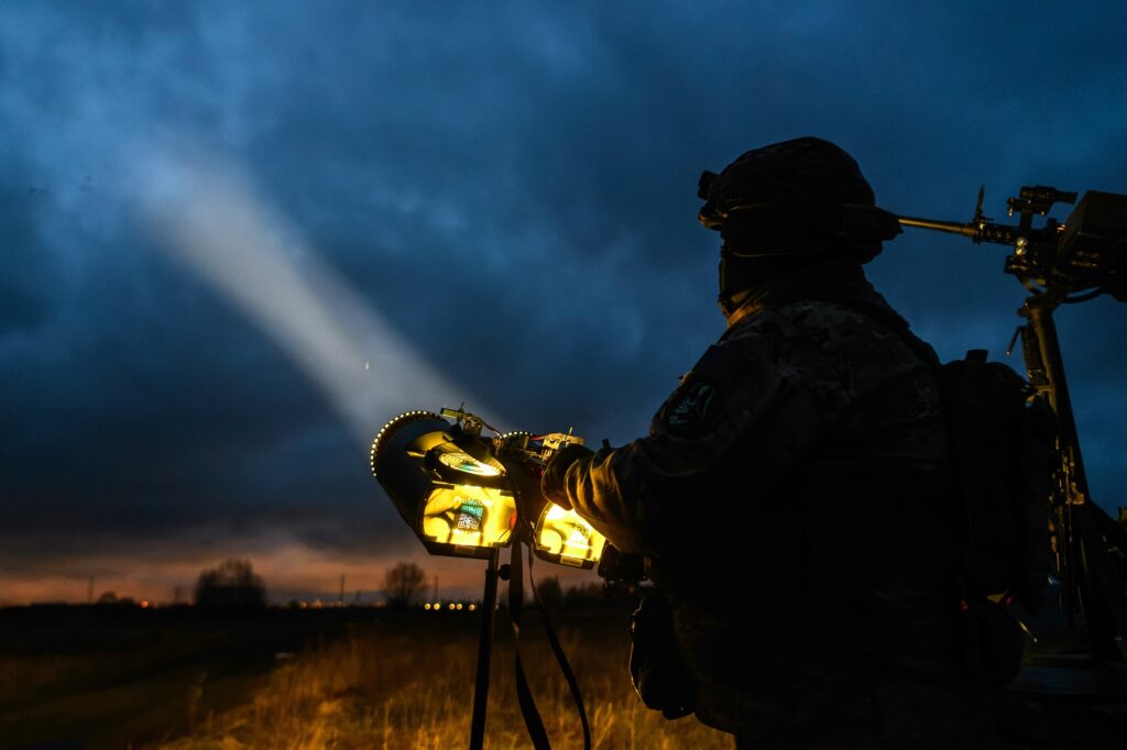 Ukrainian air defense unit near Kyiv