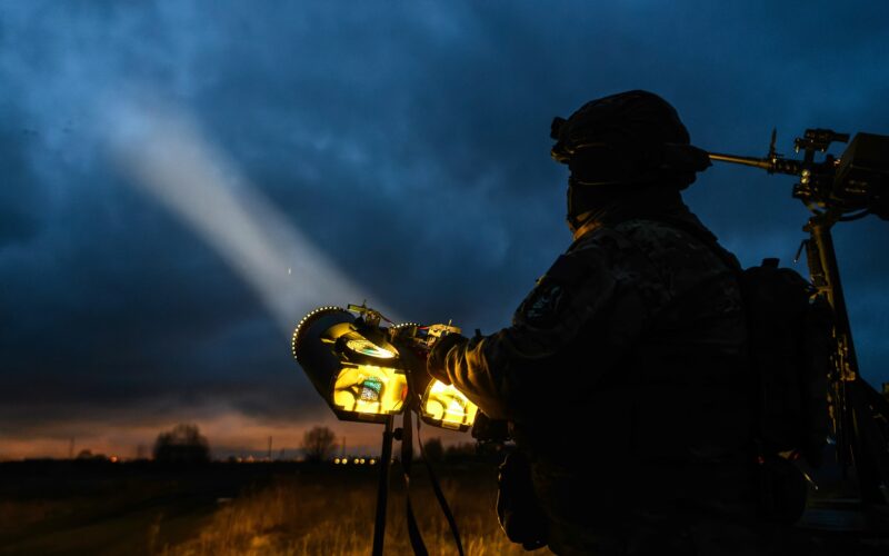 Ukrainian air defense unit near Kyiv