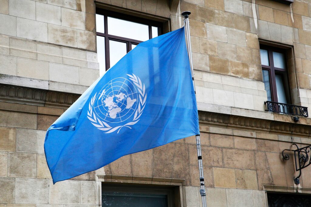 United Nations flag