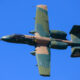 United States Air Force A 10 Thunderbolt II Warthog performs a demo