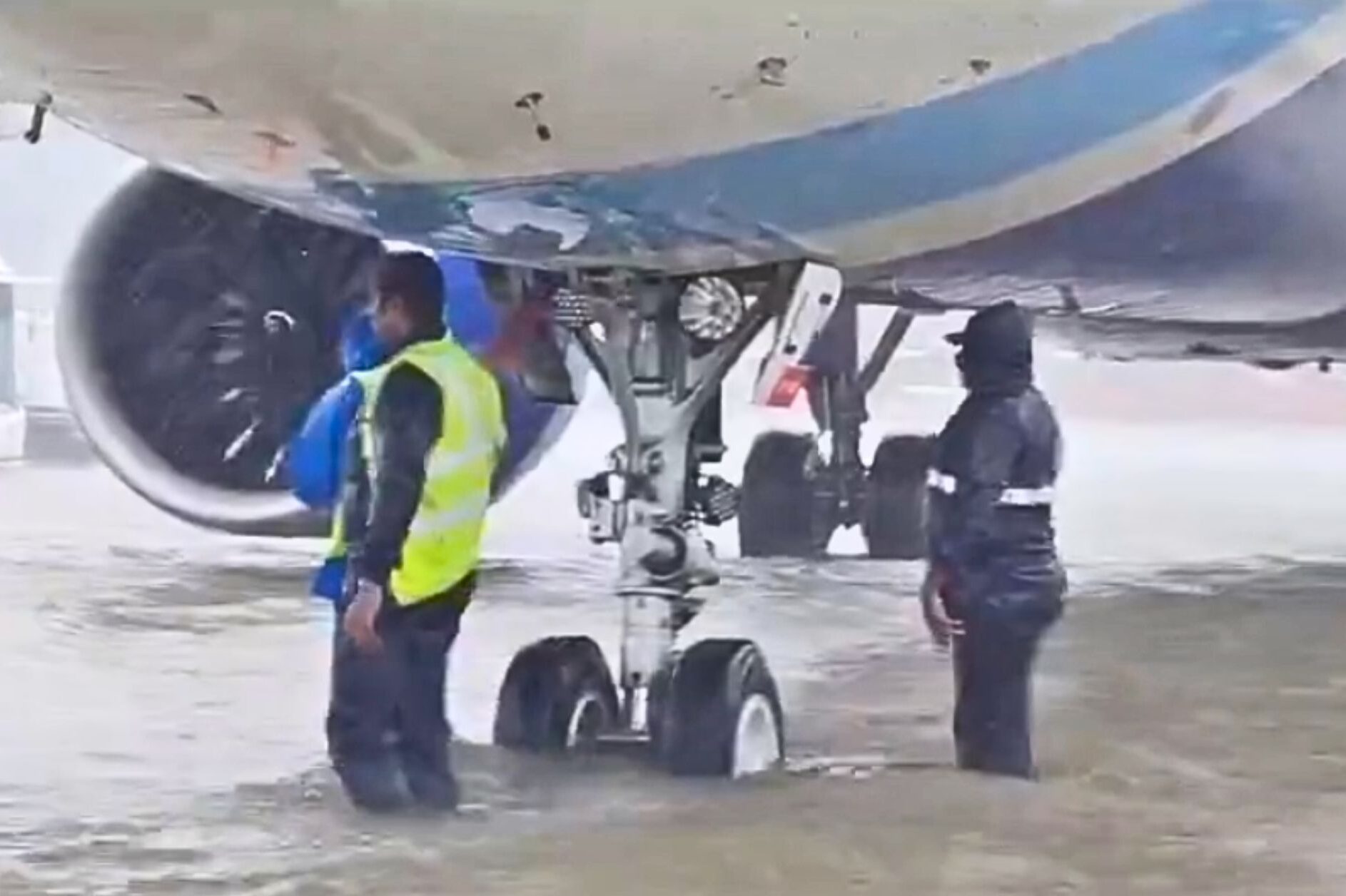 Video captures Chennai airport runway flooded due to cyclone AeroTime