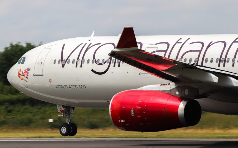 Manchester,Airport,,United,Kingdom,-,8,July,,2022:,Virgin,Atlantic