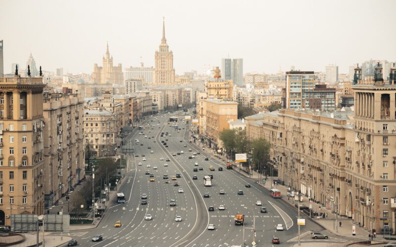 View of Moscow, Russia