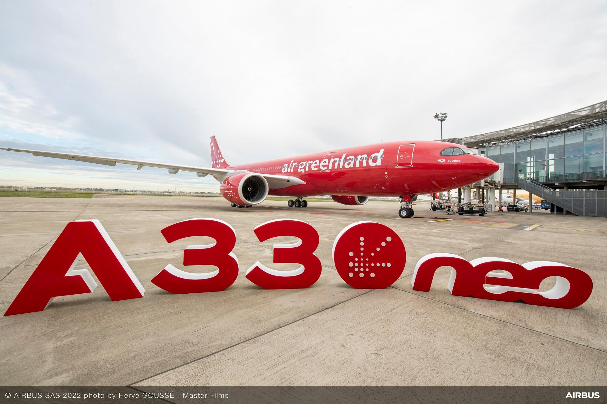 Air Greenland receives first Airbus A330neo AeroTime