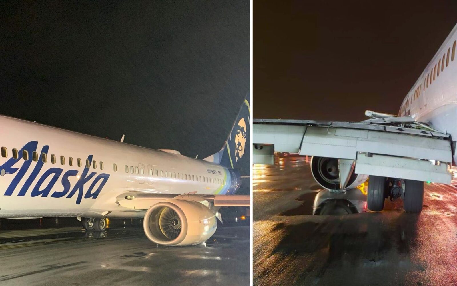 Alaska Airlines B737 suffers damage after hard landing AeroTime