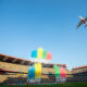 Airbus A380 flypast