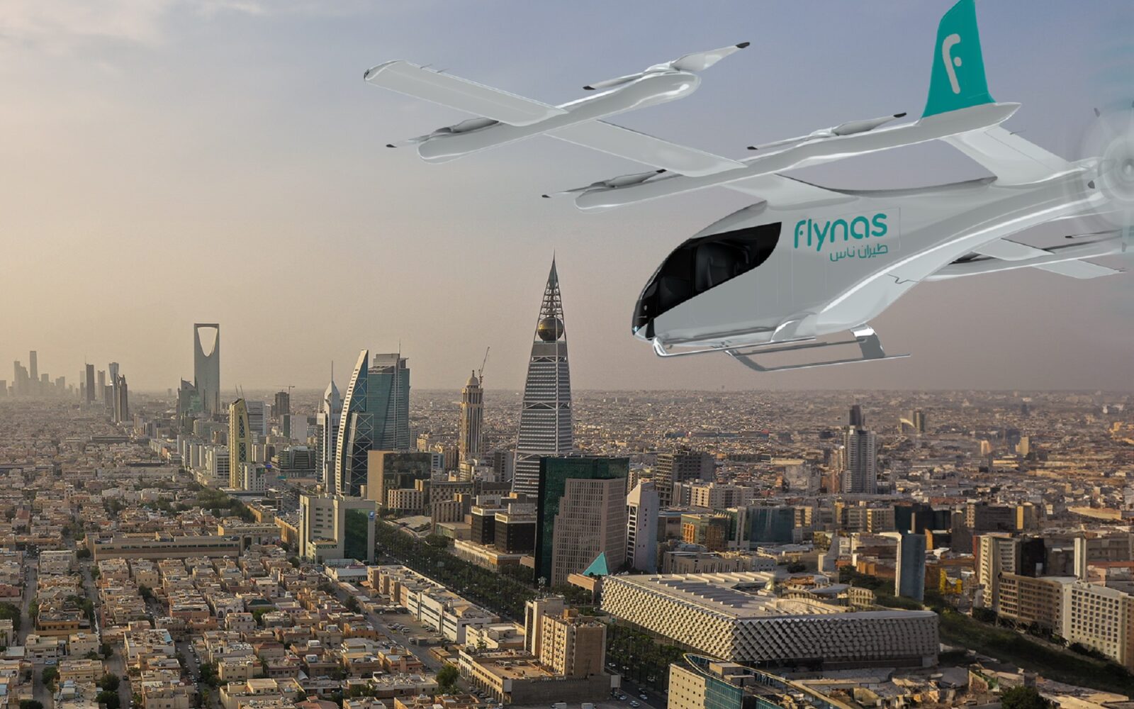 flynas and Eve look to bring eVTOL flights to KSA in 2026