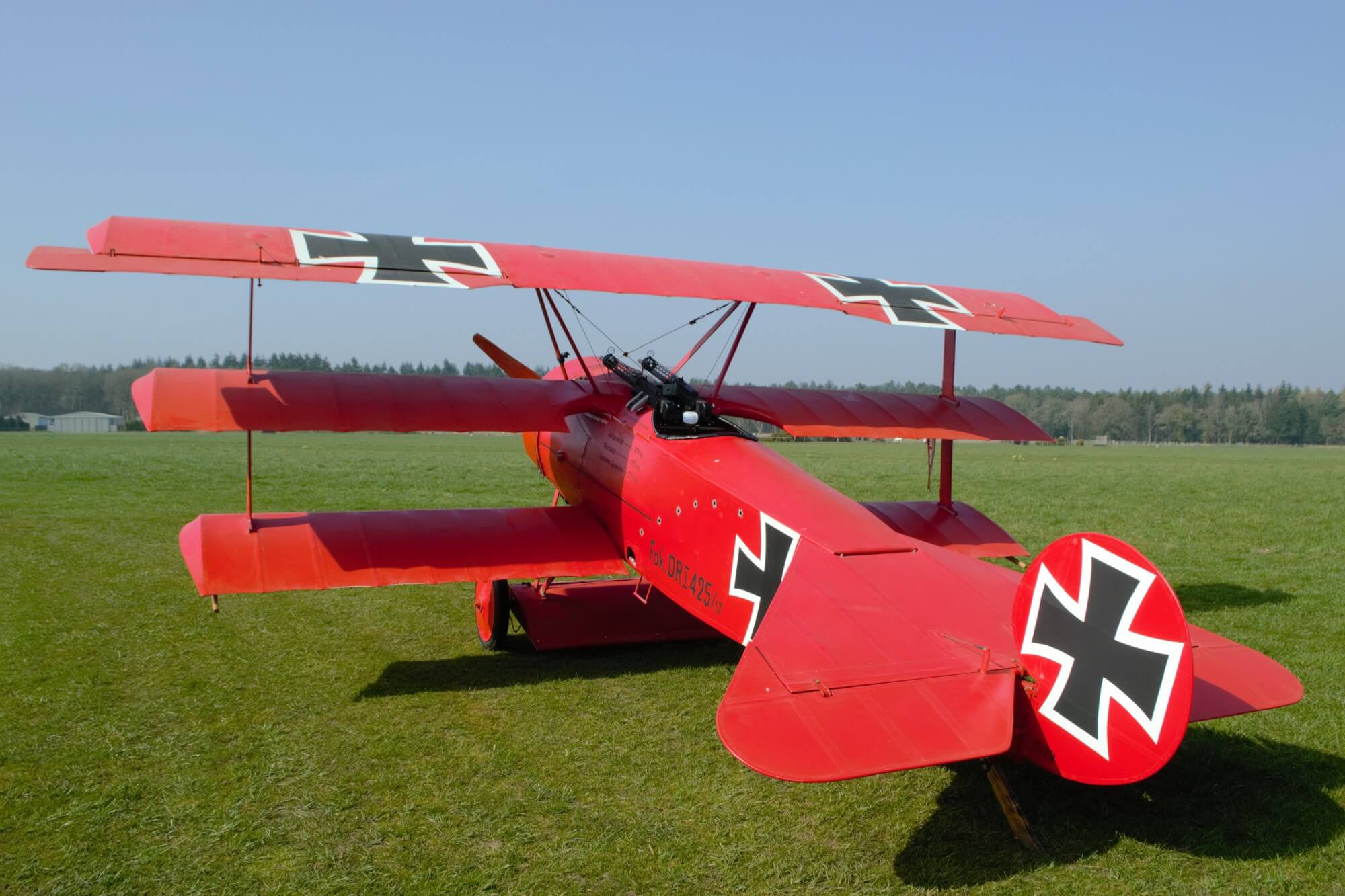 red baron plane