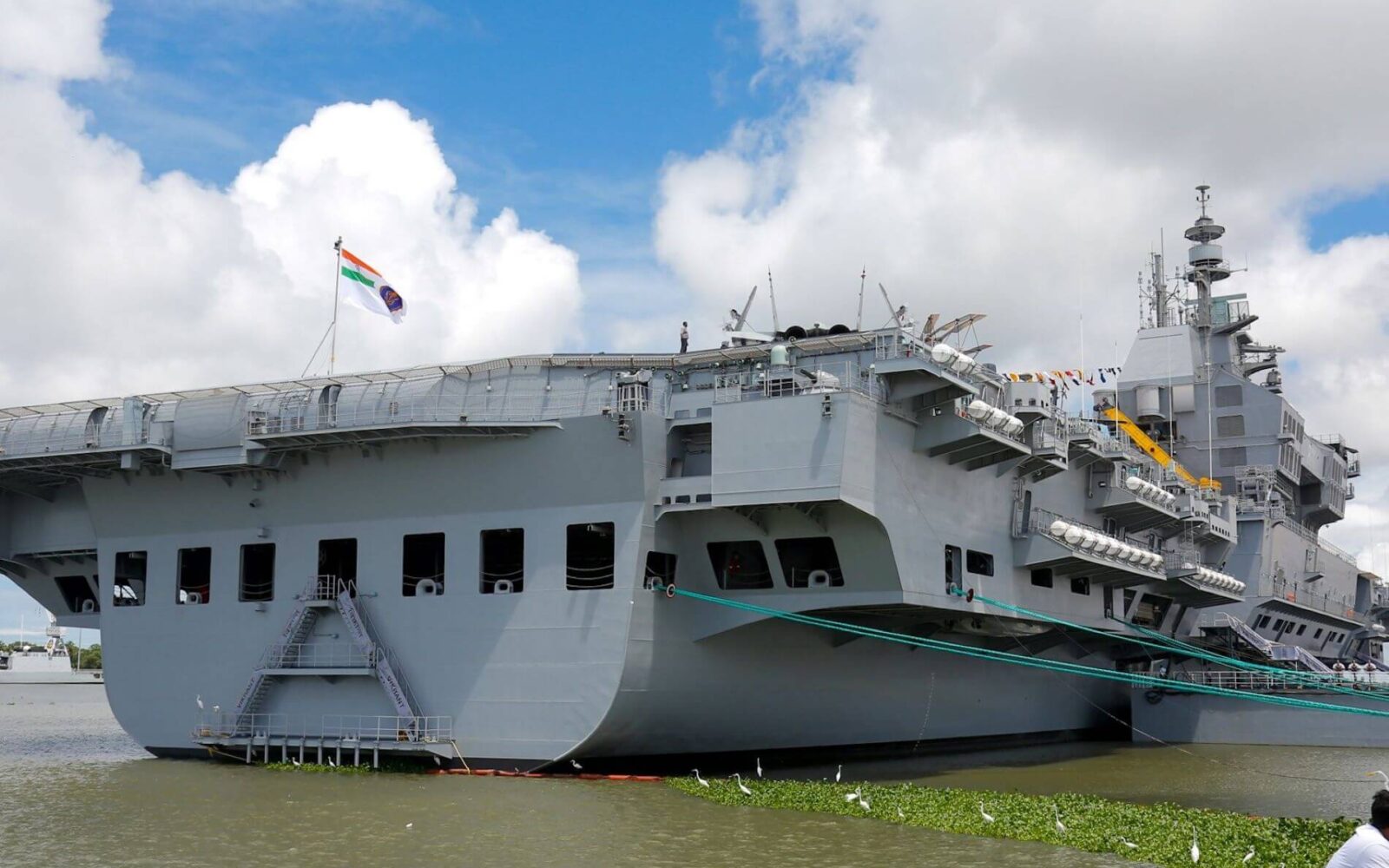 India Commissions Its First Home-built Aircraft Carrier, The INS ...