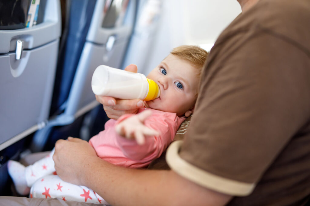 infant lap plane