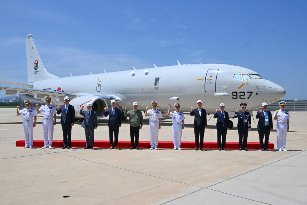 Ceremony to welcome the latest P-8A Poseidon