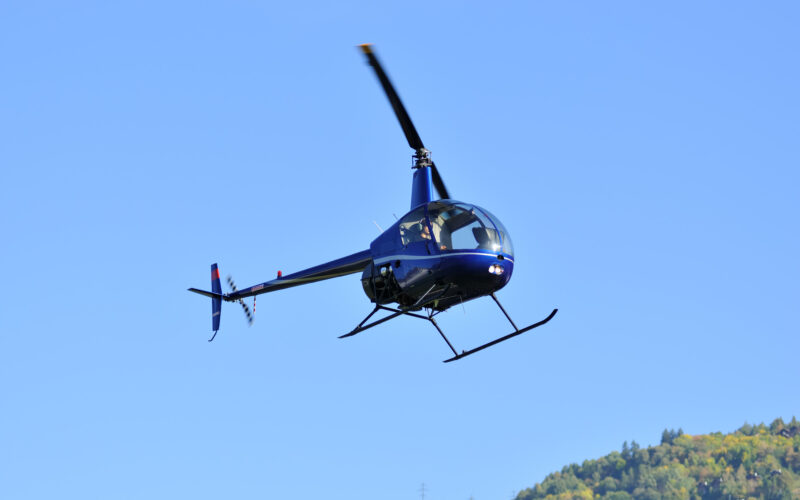 Robinson R22 helicopter