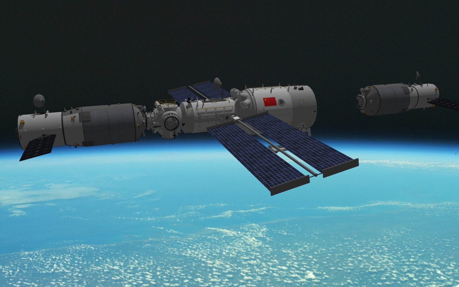 China Docks Tianzhou-3 Cargo Ship To Its New Space Station - AeroTime