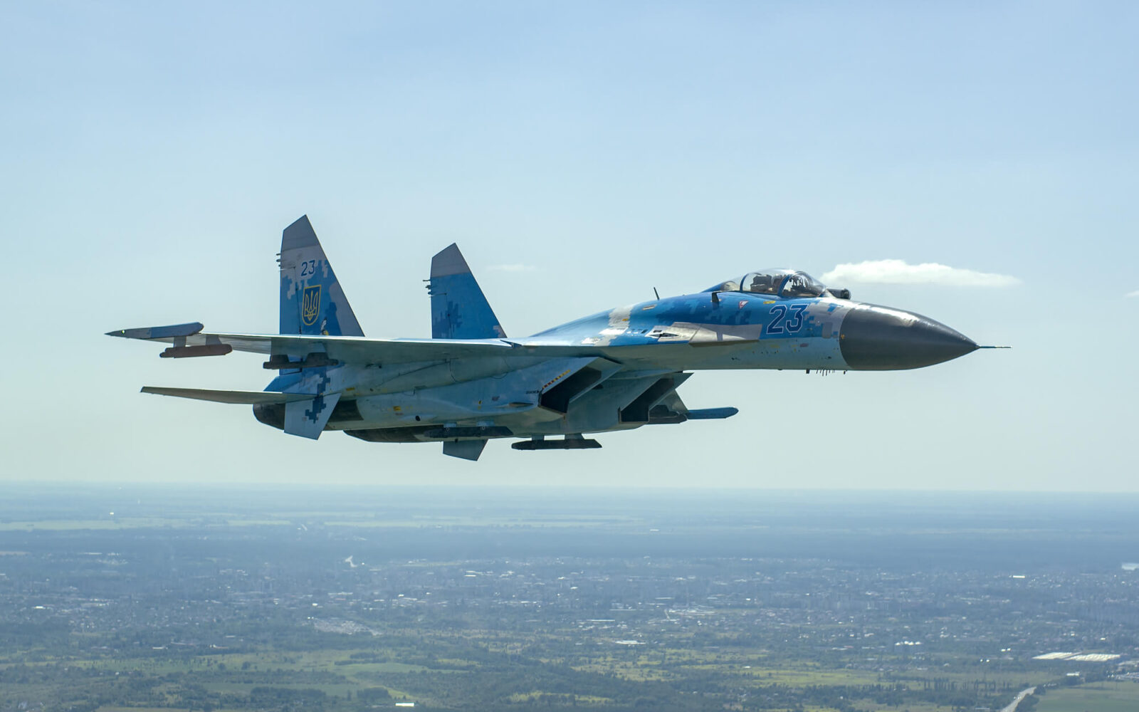 Ukrainian Su-27 fighter intercepted in Romania - AeroTime